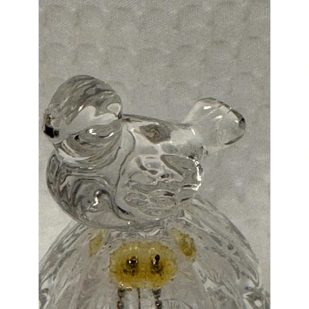 Vintage 1970's Hofbauer Byrdes Collection Lead Crystal Bell Collectible Birds